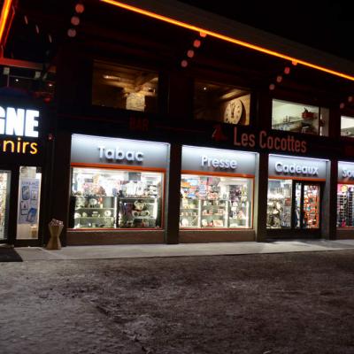 Enseigne lumineuse - Agencement La Plagne 73