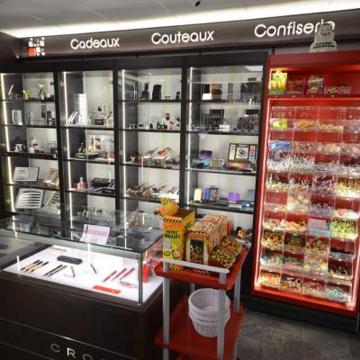 Mobilier confiserie à leds - Agencement Bourg-Saint-Maurice 73