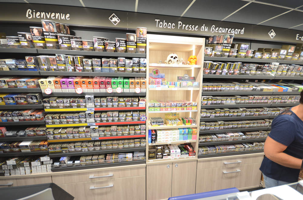 Mobilier tabac et e-cigarettes - Agencement La Motte-Servolex 73