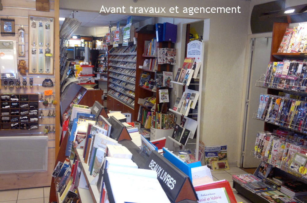 Magasin de Saint Jean de Sixt avant ré-agencement